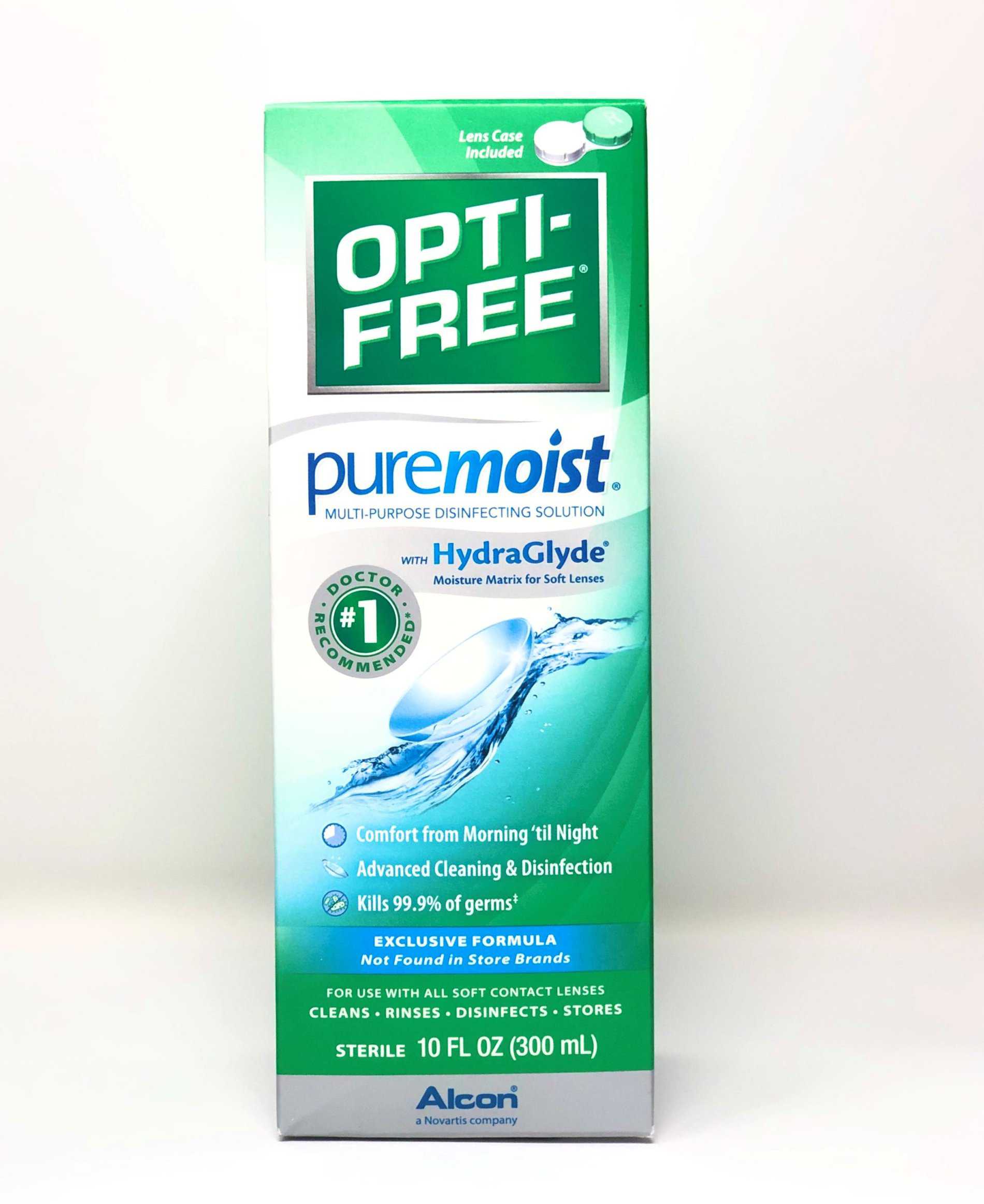 OPTI-FREE Puremoist Multi-Purpose Solution w/ HydraGlyde 10oz